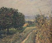 Among the Vines Louveciennes, Alfred Sisley